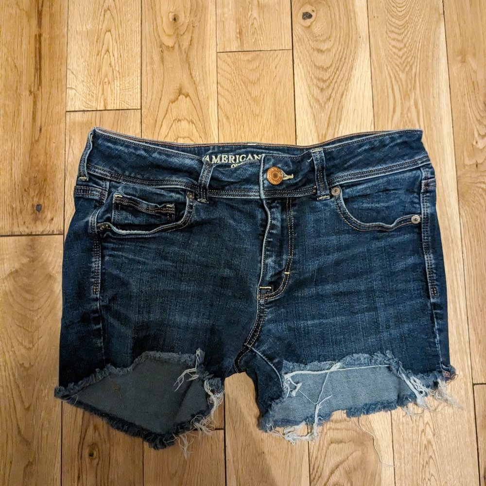 American eagle jean shorts